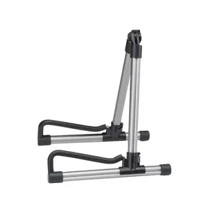 알루미늄 합금 접는 수직 기타 스탠드 A 프레임 기타 액세서리 - Product Image 3