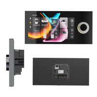 Panel de Control Central Multifunción Inteligente de 8 Pulgadas con Tipo EU para Empotrar en Pared, Compatible con Home Assistant y Zigbee2mqtt