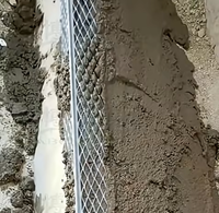Cornière en métal perforé à profil en diamant expansé pour plâtrage, cornière en métal perforé à profil en diamant expansé pour enduit