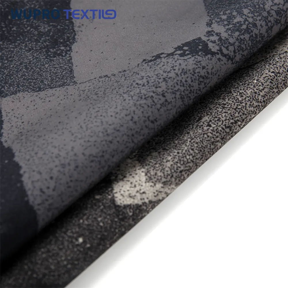 Printtek digital printing High Quality Polyester Waterproof Fabric Multicolor Garment Jacket Fabric