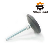 Pieds nivellement filetés en plastique solide, pieds réglables ou filetés pour meubles/tables