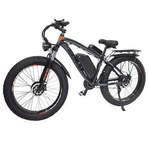 Vélo de montagne GUNAI GN88 à double moteur 2x1000W, batterie 48V 22Ah, autonomie de 130 km, vitesse maximale de 55 km/h, pneus épais de 26x4,0 pouces à l'arrière - Product Image 3