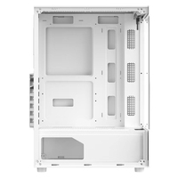 AntarcChill ATX Micro-ATX Case RGB Gabinete Gaming White PC Case Desktop ARGB Computer Accessories Desktop Cabinet