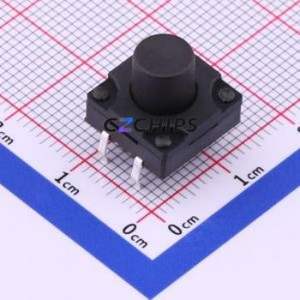 TS-1011-A135B3-D2 Tactile Switch Through hole-4P,12x12mm Switch Single Pole Single Throw Round Button 2.5N Through Hole - Product Image 1