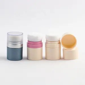Großhandel leere Haaransatz Schatten Pulver Glas Make-up lose Pulver behälter mit Puff