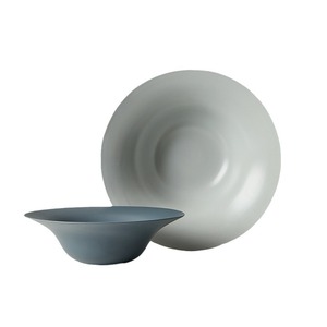 Solid Color Ceramic Straw Hat Bowl Dinnerware <b>Set</b> Kiln Technique <b>Microwave</b> Safe Nordic Wind Design Simple Style Customized Logo - Product Image 5