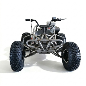 Quad 90cc à essence ultra-silencieux et rapide pour adultes et enfants, freins à disque, vitesse 55 km/h, idéal pour la plage et les prairies - Product Image 4