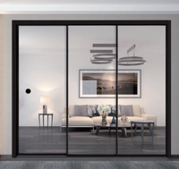 Sistem Kaca Tempered Berlapis Ganda dengan Rangka Aluminium Anti Air dan Thermal Break untuk Pintu Geser Dapur dan Gudang Anggur