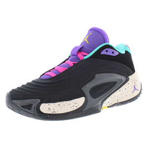 Chaussures de basketball pour garçons Luka 3 GS légères, respirantes, à lacets, noir Hyper Grape Hyper Jade - Product Image 1