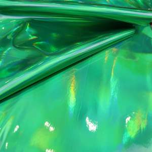 Радужная серебристая металлическая Лазерная Глянцевая искусственная кожа синтетическая кожа голографическая искусственная кожа для упаковки Декоративная Сумка - Product Image 3