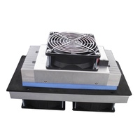 Climatiseur de cabinet W-TEL 48V DC 200W à base de Peltier, débit d'air 400m³/h, montage mural/fenêtre, télécommande, écoénergétique