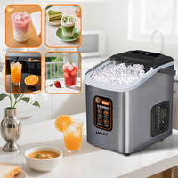 Machine à glaçons portable HALEY en stock pour la vente en gros – Générateur de glaçons à refroidissement rapide pour bureaux et détaillants (usage domestique et professionnel)