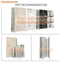 Présentoir coulissant haut de gamme en carton pour tongs, support de bannière en acrylique, présentoirs de carrelage pour showroom