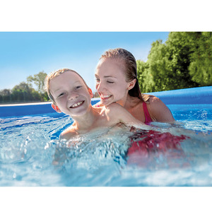 Piscine pour enfants <span class=keywords><strong>INTEX</strong></span> 28110 en PVC de 8 pieds avec couverture 244x76cm, durable et écologique, utilisation extérieure portable - Product Image 6