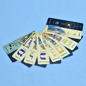 JG热销风格工厂印刷塔罗牌标志扑克牌边缘带指南 - Product Image 6