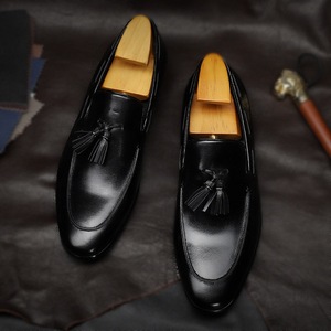Zapatos Casuales de Vestir para Hombre, Material PU, Punta Puntiaguda, Mocasines para Negocios, Sin Cordones, Ligeros, Antideslizantes, para Primavera, Verano y Otoño - Product Image 4