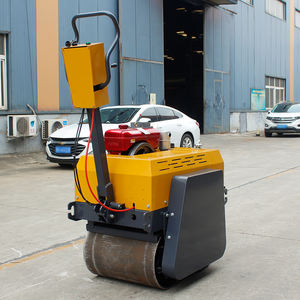 Hoge Kwaliteit Dubbele Trommel Asfaltrol Enkele Stalen Wiel Auto Type Met Motor Pomp Kern Componenten Fabriek Prijs Groothandel - Product Image 5