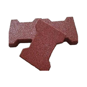 Pavimentadoras de hueso de perro, establo rojo, establo entrelazado, suelo de goma - Product Image 5