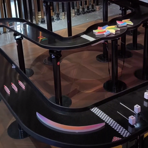 Pista Professionale Personalizzata per Biglie in Metallo, Gioco di Fisica con Biglie che Rotolano, per Interni ed Esterni, Scuole, Case e Centri Commerciali - Product Image 3
