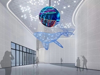 Boule personnalisée P1.53 créative 360 degrés visible intérieur/extérieur sphérique écran d'affichage à LED écran d'affichage à sphère innovante
