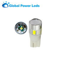 Ampoules LED Globalpowerleds T10 W5W 5630SMD 3W XPE Chip 13.5V Super Blanc Pur, Feux de Position Latéraux de Voiture 24V, Garantie 2 Ans