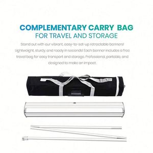 Letrero de Bienvenida para Boda, Minimalista, Enrollable, con Diagrama de Asientos, de Aluminio, Retráctil - Product Image 2