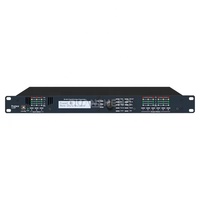 Procesador de Audio Digital Profesional 3.6SP 4.8SP con Tecnología DSP, Ecualizador Integrado y Carcasa Metálica para Altavoces Line Array para Iglesias