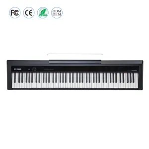 HXS 88 키 가중 디지털 피아노 롤랜드 키보드 피아노 전기 피아노 아코디언 모티브 xf8 롤랜드 mc 101