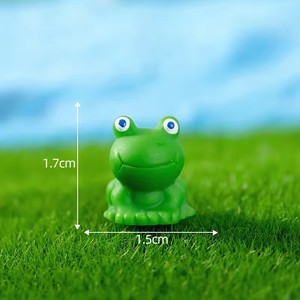 Vendita calda in miniatura corona <span class=keywords><strong>di</strong></span> resina rana europea ornamento da giardino decorazione per la <span class=keywords><strong>casa</strong></span> delle bambole Miniature <span class=keywords><strong>animali</strong></span> realizzati all'ingrosso disponibile - Product Image 6