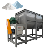 Mortier sec pour revêtements de bâtiment Pâte Mélangeur d'adhésif pour carrelage Agitateur à double hélice Équipement de mélange Machine Mélangeur de poudre de polymère 500kg