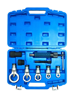 Lot de 8 extracteurs de vis et écrous robustes pour écrous cassés, endommagés, corrosés ou bloqués – Outil de démontage et de découpe