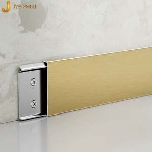 Perfil en U Decorativo de Acero Inoxidable EX592 Personalizado para Proyectos de Interiores Comerciales - Product Image 3