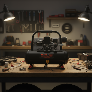 Compresor de Aire Portátil Compacto Vevor de 1 Galón y 90 Psi Sin Aceite de 12V Para Uso en Vehículos - Product Image 2