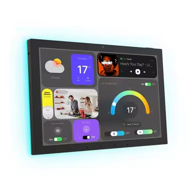 Smart Home Wifi 10.1 Inch Wall Mount Android Tuya Poe Automation Control Panel Tablet