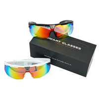 Lunettes de cyclisme 2026 SANVNET SNT STRIDE avec caméra anti-tremblement 8MP, étanches IPX-6, contrôle tactile, chargement magnétique Type-C et commande vocale