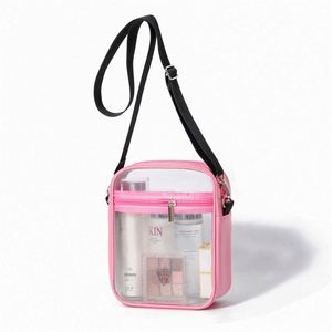 Custom Waterproof Pvc Casual Sport Travel Crossbody <b>Sling</b> Chest <b>Shoulder</b> Bag Messenger Bag Mens - Product Image 5