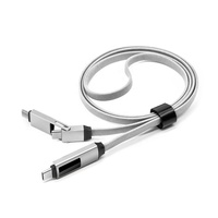 Cable de Carga Multi-Dispositivo OTG 3 en 1, 100W 5A 20V, Tipo C, Carga Súper Rápida PD20W, Cable USB para iPhone 16 17 y Todos los Teléfonos Electrónicos
