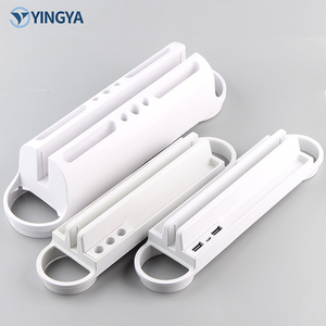 Bàn Nhựa Bàn Kính chết kẹp inch cố định Bảng kính phân vùng Hỗ trợ khung kệ màn hình kẹp giữ đồ nội thất phần cứng - Product Image 6