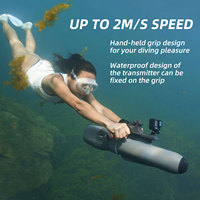 Propulseur sous-marin 500W 10000mAh avec moteur DC et batterie intégrée, autonomie de 90 minutes pour planche à pagaie SUP et scooter de plongée