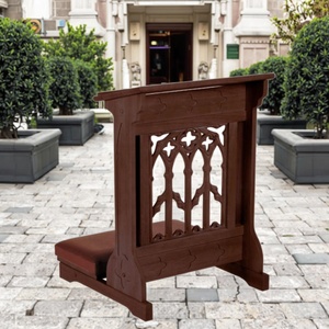Tabouret <span class=keywords><strong>de</strong></span> prière/agenouilloir rembourré en bois massif, éco-responsable, fait main, <span class=keywords><strong>de</strong></span> style moderne, pour hôtels, écoles et salons - Product Image 5