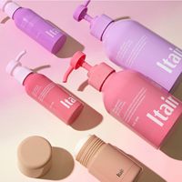 Contenants pulvérisateurs en plastique HDPE rechargeables pour masque facial, gel douche et lotion corporelle - Couleur personnalisée 100ml/120ml