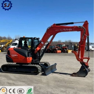 Original Kubota KX080-4 Used <b>Excavator</b> Hydraulic Construction <b>Machinery</b> 8000Kg Good Condition For Sale KX080-5 KX040-4 U35-4 - Product Image 1