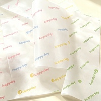 Papier de soie blanc imprimé haute définition avec logo personnalisé, motif Sweetlove bordeaux, pour doublure de chaussures et de chaussettes