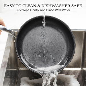 <span class=keywords><strong>2025</strong></span> Thiết Kế Mới Titan Lớp Phủ Gốm Ba Lớp Thép Không Gỉ Chảo Với Thép Không Gỉ Xử Lý - Product Image 3