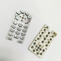 Clavier à membrane en caoutchouc de silicone personnalisé, panneau de commande, bouton poussoir, téléphone portable, finition anti-reflets, gravure au laser 1