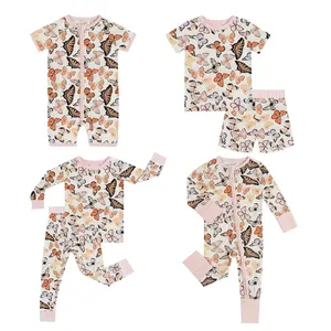 baby clothes summer romper bamboo jumpsuits animal girls wholesale bodysuit organic cotton set pajamas onesie boy bubble