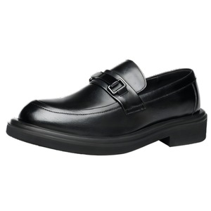 FAPAI.EC Mocassins en cuir pour hommes, en cuir de vachette pleine fleur, semelle souple, chaussures décontractées et habillées à talon bas pour adultes - Product Image 5