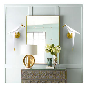 Modern Minimalist American Nordic Personalized Origami Crane Bird Iron <b>LED</b> Wall Lamp Creative Design Bedroom Dining <b>Room</b> <b>Living</b> - Product Image 5
