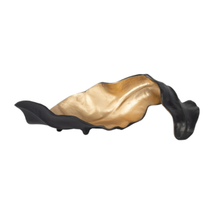Scultura Decorativa a Foglia Arricciata, Statua Moderna Ornamentale per Casa, Bagno, Ufficio, Soggiorno, Decorazione per Scaffali - Product Image 2