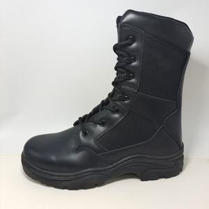 Botas Tácticas de Entrenamiento para Hombre TSB1 Personalizadas con Cierre Lateral Negro para Selva - Product Image 6